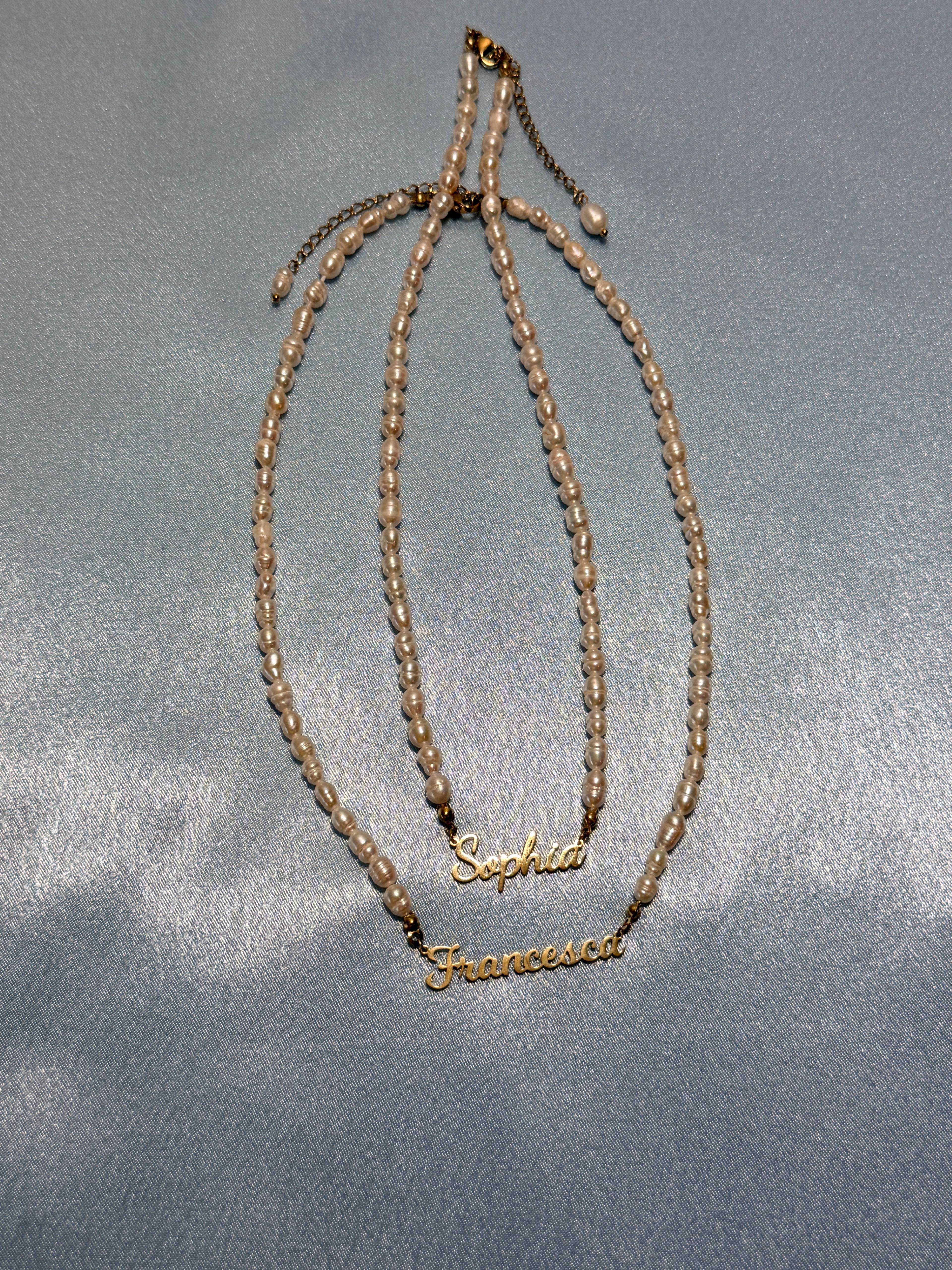 Link Chain Women's Freshwater Pearls Necklace